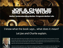 Tablet Screenshot of joeandcharlie.net